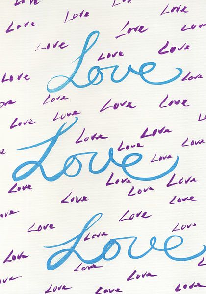 Lettre d'amour par ART Eva Maria