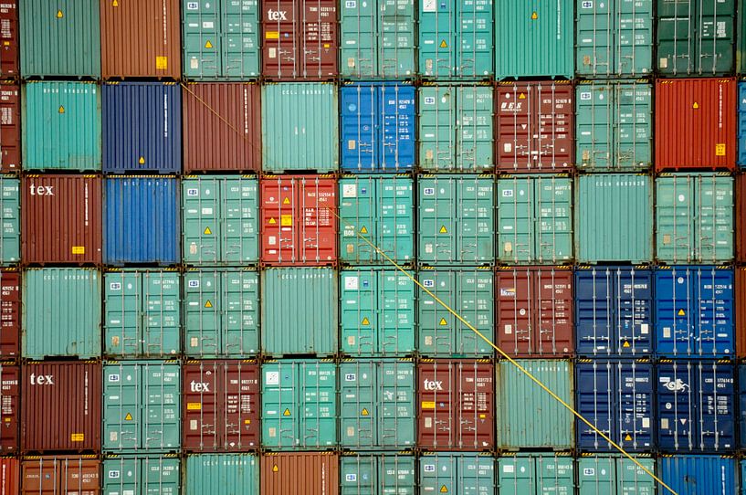 Le puzzle des conteneurs par Frank Hensen