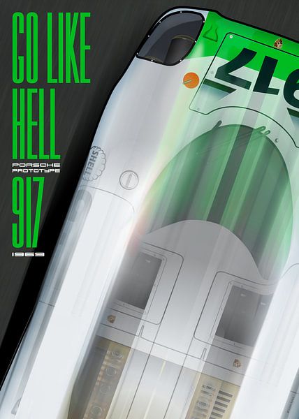 Go like Hell 917 Prototype van Theodor Decker