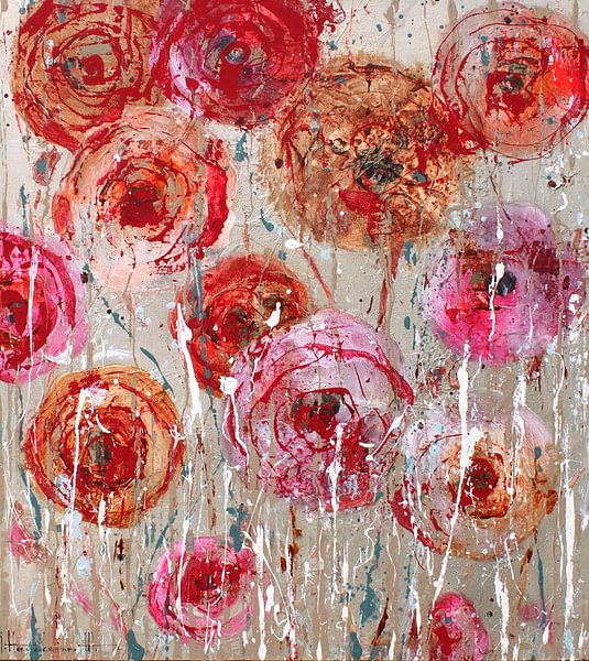 Smile flowers von Atelier Paint-Ing