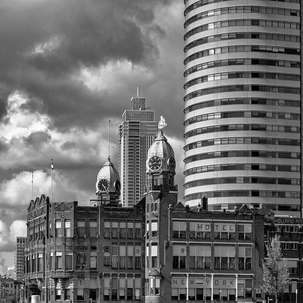 Rotterdam - Hôtel New York et Port Authority par Paysages urbains - Rick Van der Poorten Photography