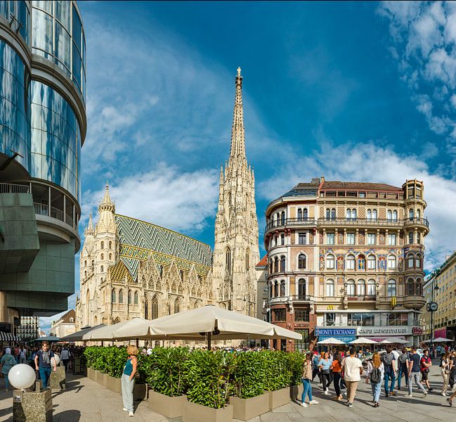Stephansdom, Wien, Österreich, von Rene van der Meer