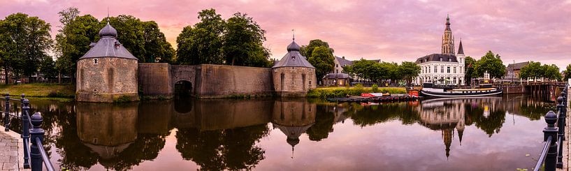 A colourful Panorama of Breda Spanjaardsgat by JPWFoto
