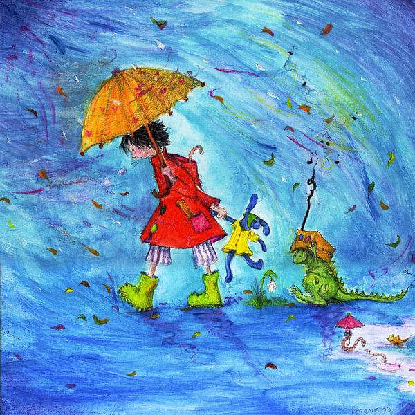 A rainstorm by keanne van de Kreeke