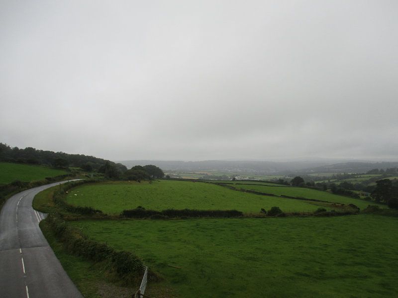 Een regenachtige weg in Engeland par Veluws