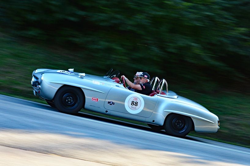 Mercedes 190 SLR  am Berg - Eggberg Klassik 2019 von Ingo Laue