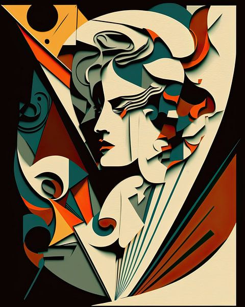 Puristische Komposition IV von Peter Balan