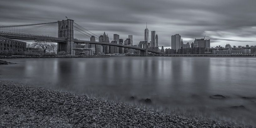 Ligne d'horizon de New York - Pont de Brooklyn (10) par Tux Photography