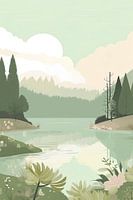 Beruhigende Gewässer