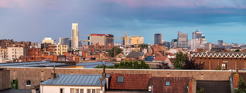 Bunter Sommerabend in Brüssel von Werner Lerooy