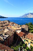 Uitzicht op het Gardameer (italië)