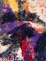 Amour violet | Art abstrait