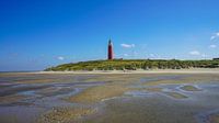 Der Leuchtturm von Texel nach der Flut!