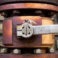 rusty, no longer in use..........square format