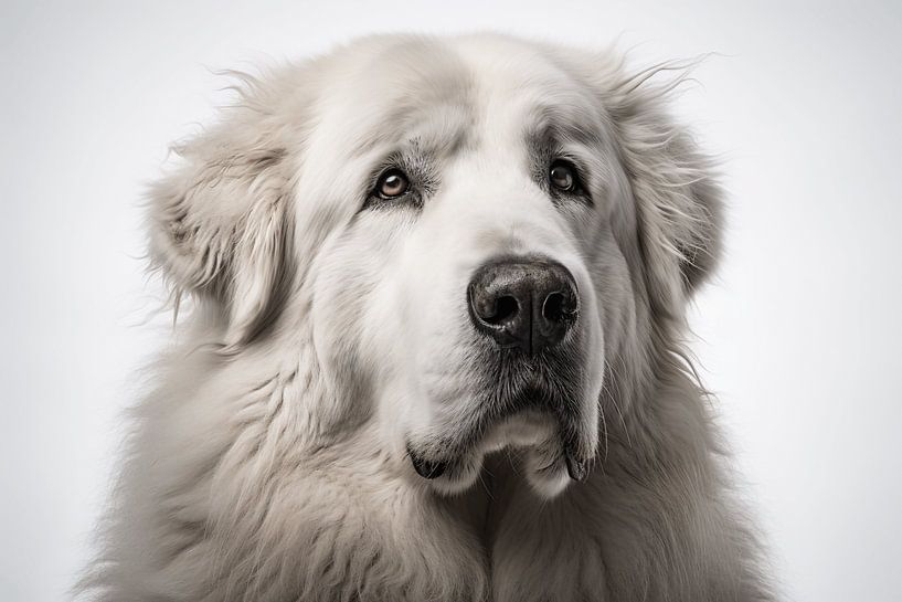 In the Lens of Majesty: Pyrenean Mountain Dog in Pictures by Karina Brouwer