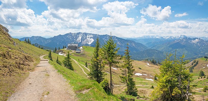 belle route de randonnée jusqu'au refuge Rotwand, baviere par SusaZoom