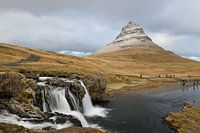 Wasserfall bei Kirkjufell, Island