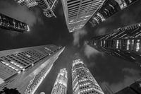 Der zentrale Geschäftsbezirk von Singapur