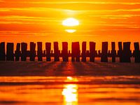 Sonnenuntergang Zoutelande (horizontal)