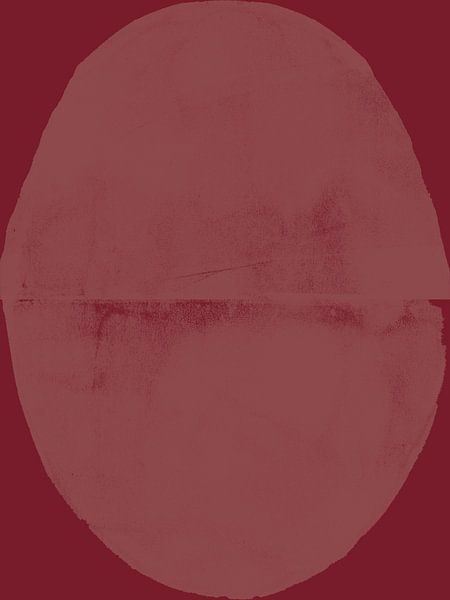 Zacht roze en warm bruin. Aarde. Moderne abstracte kunst. van Dina Dankers