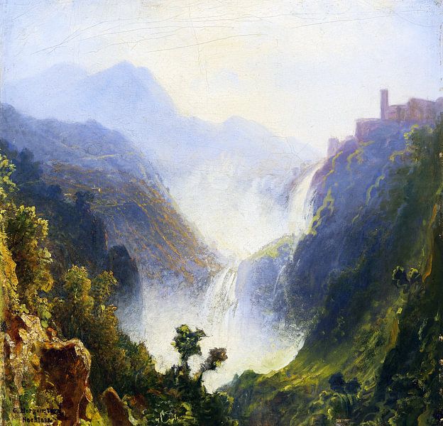 Tivoli Falls, CARL MORGENSTERN, 1835 by Atelier Liesjes