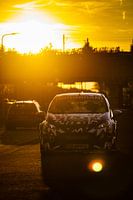 Au coucher du soleil