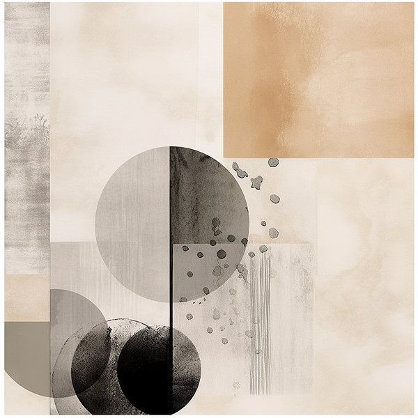 Beige von ARTEO Gemälde