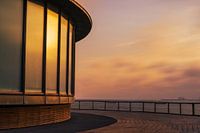 Pier in Blankenberge along the Belgian coast