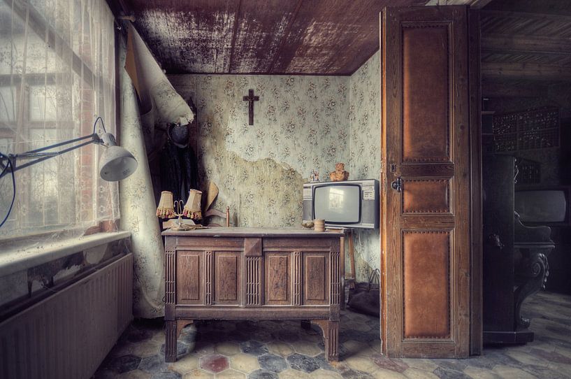 Urbex - werkkamer van Angelique Brunas