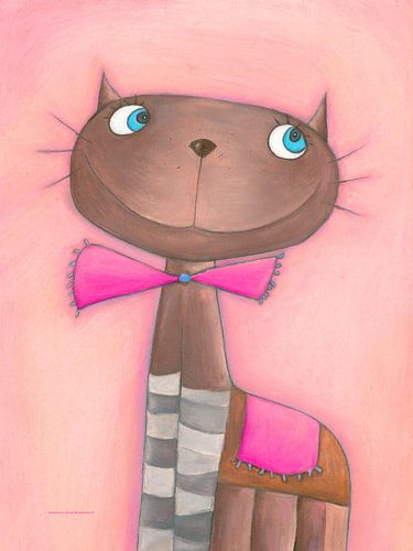 Chat CANDY CAT - Chambre enfant sur Sonja Mengkowski