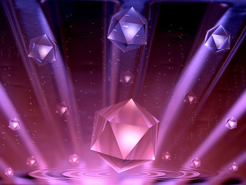 Strahlende Kristalle von Heidrun Carola Herrmann