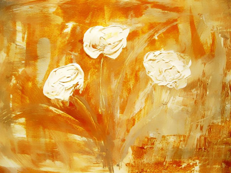 weiße Rosen von M.A. Ziehr