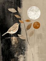 Vogel im japanischen Stil