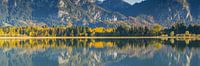 Herbst am Forggensee und Schloß Neuschwanstein