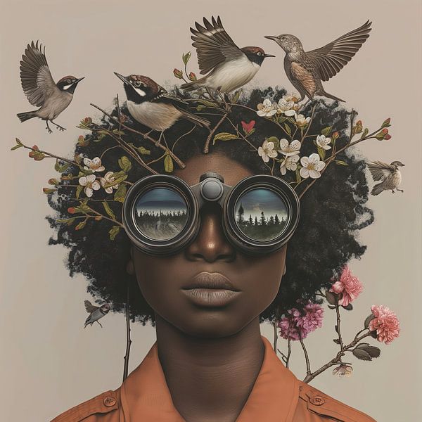 Dame de la forêt 2.1 par Mel Digital Art