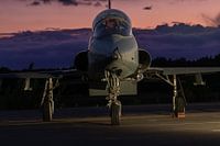 Dutch NF-5 with closed canopy at former Soesterberg airbase