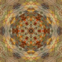 Madala in orange and light yellow