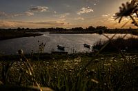 sunset Ooijpolder