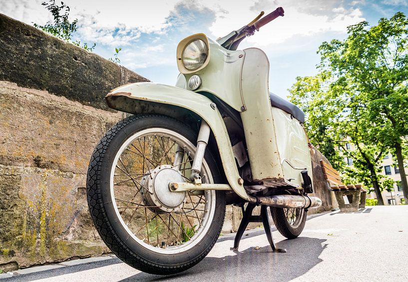 Cyclomoteur Simson Schwalbe de l'ex-RDA par Animaflora PicsStock