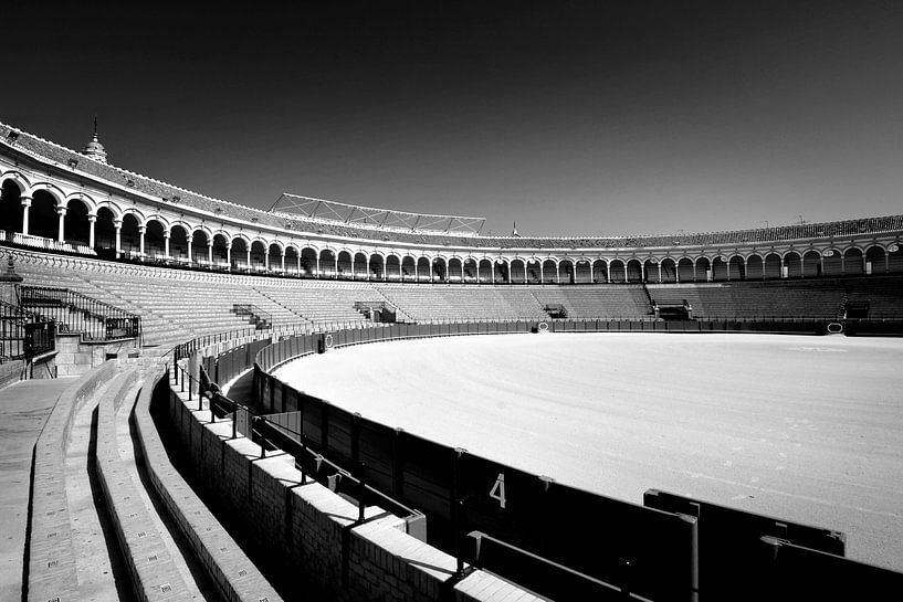 Classical Spanish architecture (black and white) by Rob Blok