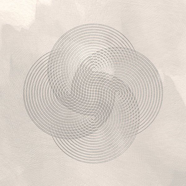 Regenbogen Blume von Mad Dog Art