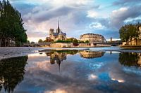 Reflections of the Notre Dame de Paris 2