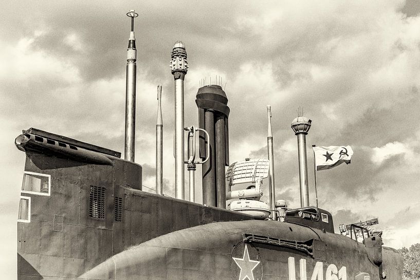 Submarine 451 Peenemünde Vintage Detail by Photo Art Thomas Klee