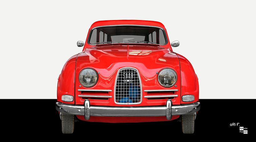 Saab 95 landgoed van aRi F. Huber