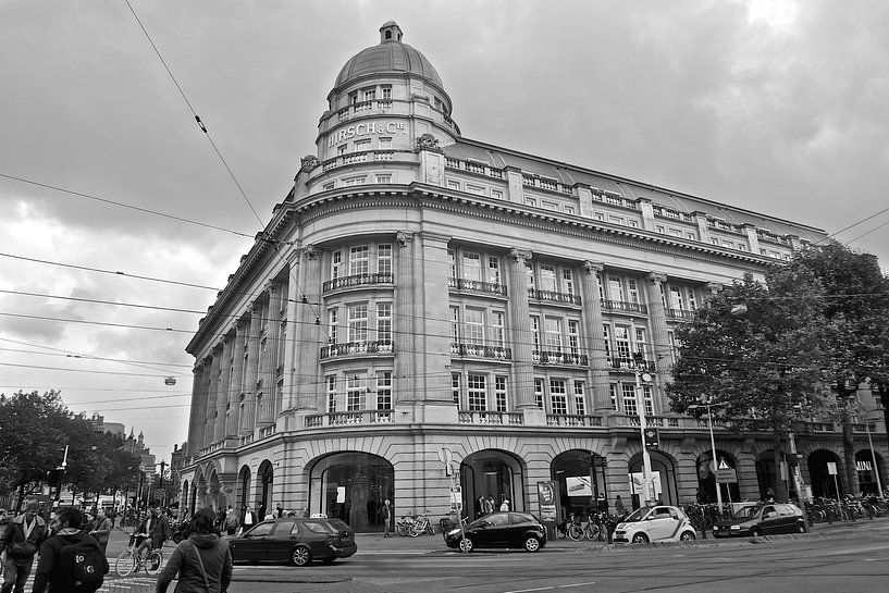 Bâtiment Hirsch de la Leidseplein d'Amsterdam par Marianna Pobedimova