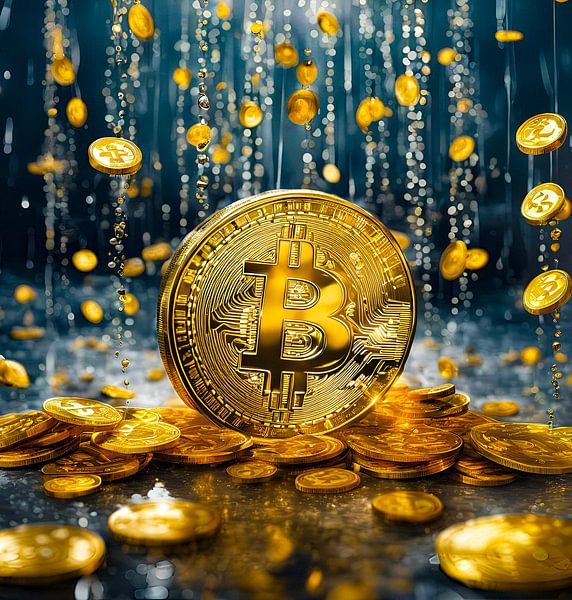 Werden Sie nass, wenn der BitcoinRain kommt von Truckpowerr