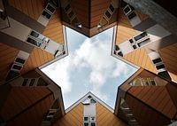 Kubuswoningen in Rotterdam