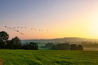 Sunrise at Vaals, South Limburg, Netherlands