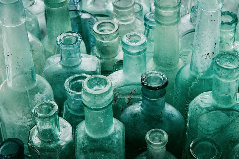 Bouteilles Brocante par Marion Peeten