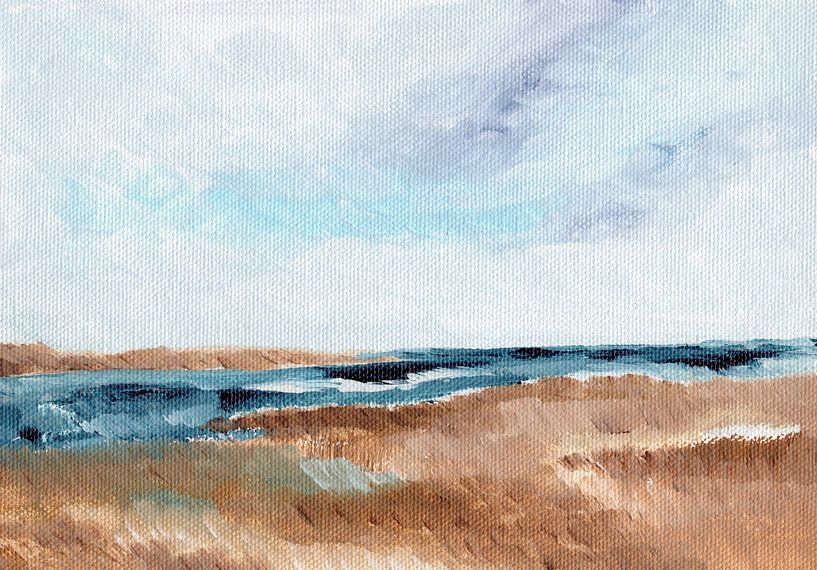 Blick auf die Küste von Nikita Jariwala